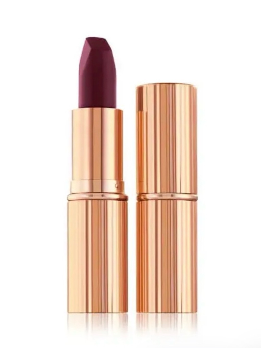 Charlotte Tilbury Festival Magic matte full size lipstick.